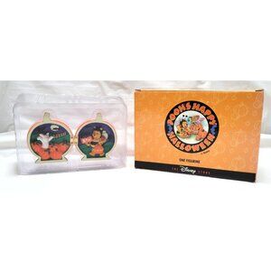 The Disney Store POOH'S HAPPY HALLOWEEN Figurine Pooh Piglet Tigger